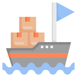 vrachtboot icoon