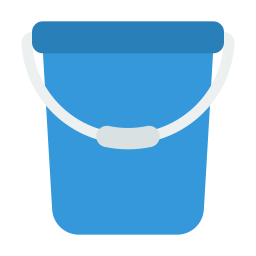 balde de água Ícone
