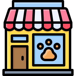 Pet shop icon