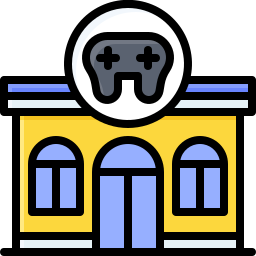 centro de juegos icono