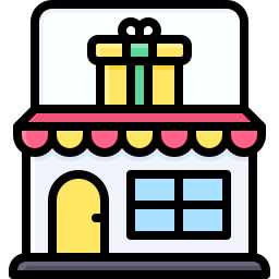 Gift shop icon