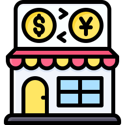 Money exchange icon