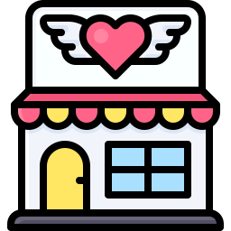 Heart wings icon