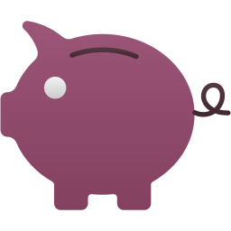 Piggy bank icon