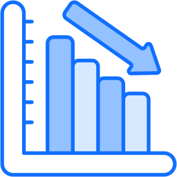 gráfico de barras icono