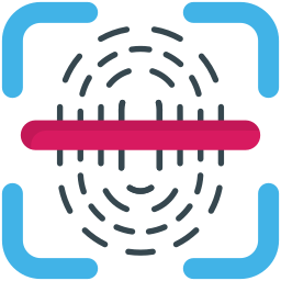 biometrisch icoon
