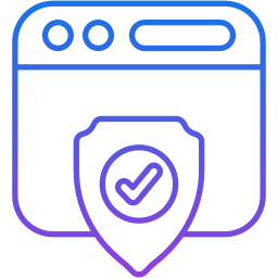seguridad web icono
