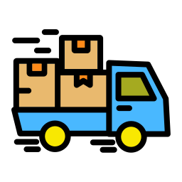 verzending vrachtwagen icoon