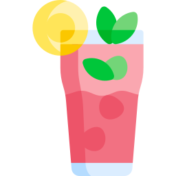 Raspberry mojito icon