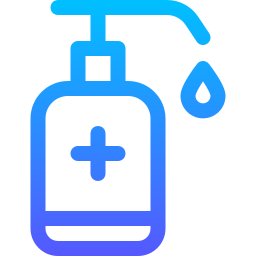 Hand sanitizer icon