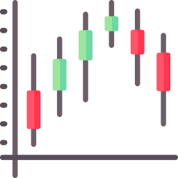 Candlestick chart icon