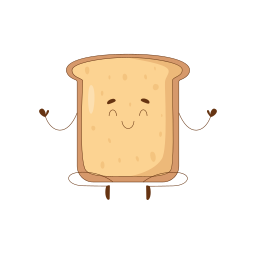 gesneden brood icoon