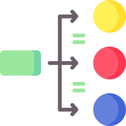 diagramma di flusso icona