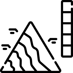 diagramme de comptage ternaire Icône