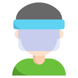gezichtsbescherming icoon
