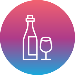 Wine bottle icon