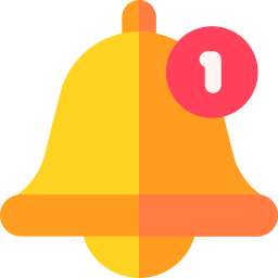 Notification bell icon