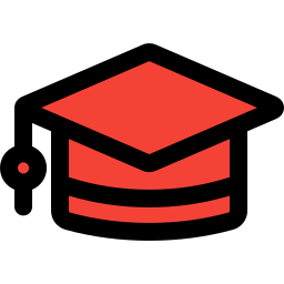 Graduation cap icon