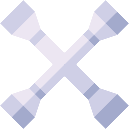 Cross wrench icon