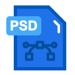 formato de arquivo psd Ícone