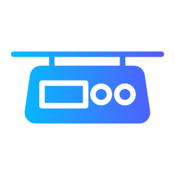 Weighing machine icon