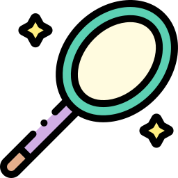 Hand mirror icon