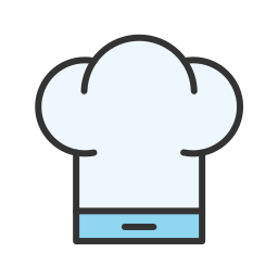 Cook hat icon