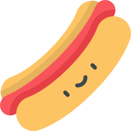 hotdog icoon