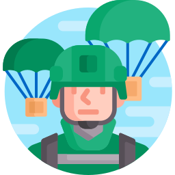 Paratrooper icon