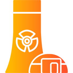 Nuclear power icon