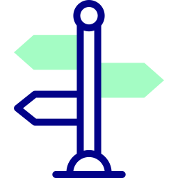 Signpost icon