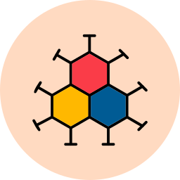 molécule Icône