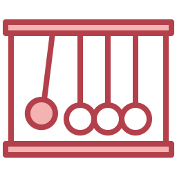 Newton cradle icon