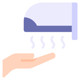secador de mãos Ícone