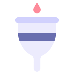 kubeczek menstruacyjny ikona