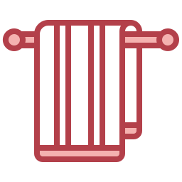 Towel rack icon