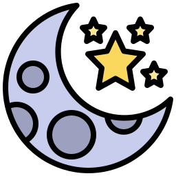 półksiężyc ikona