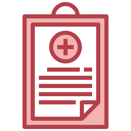 Medical report icon