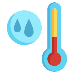 la temperatura icono