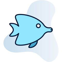 Tropical fish icon