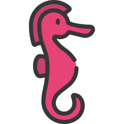 Sea horse icon