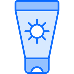 Sun lotion icon