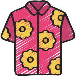 camisa havaiana Ícone