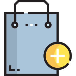 Shopping bag icon