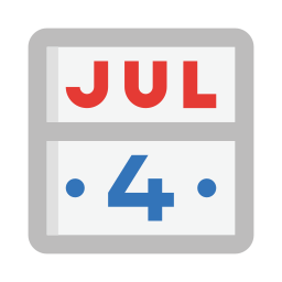 4 de julio icono