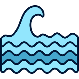ondas de água Ícone