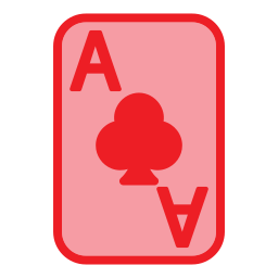 Ace of clubs icon