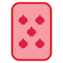 Five of spades icon