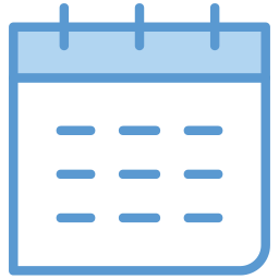 evento del calendario icono