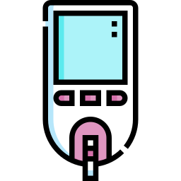 Hemoglobin test meter icon